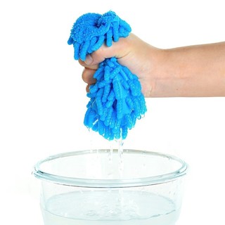 găng tay rửa xe sợi microfiber chuyên dùng lau rửa xe hơi,xe máy ô tô vệ sinh nhà cửa SUNND