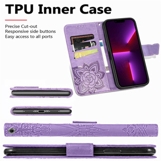 Phụ Nữ Vỏ Điện Thoại Ví Dành Cho Infinix Smart 8 7 6 Pro Plus HD Zero 30 Tecno Spark 20 20C 10 10C GO Pro Plus Flip Cover Chân Đế Da Nam Châm Thẻ Vỏ Bướm