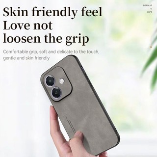 OPPO A3X A3 A40 CPH2669 CPH3669 A40M A3I Vỏ chống rơi và hấp thụ sốc làm bằng da cừu chất lượng cao và vỏ cứng thân thiện với da