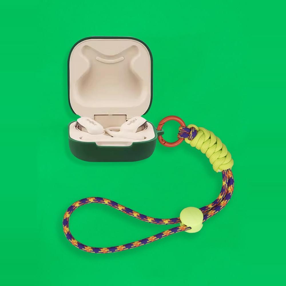 Dành Cho Shokz Open Fit 2 Vỏ Bảo Vệ Tai Nghe OpenFit2 Vỏ Bảo Vệ Tai Nghe Dây Có Thể Điều Chỉnh Silicon Mềm Bao Gồm Tất Cả Tai Nghe Chống Sốc Túi Bảo Quản