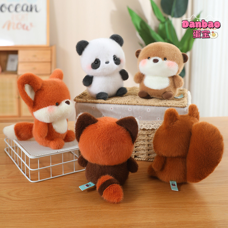 Máy Tính Để Bàn Thú Cưng Series Sang Trọng Đồ Chơi Thú Cưng Nhỏ Búp Bê Gấu Dễ Thương Voi Lợn Hồng Thỏ Quà Tặng Cho Trẻ Em Quà Tặng Sinh Nhật Danbao Đồ Chơi