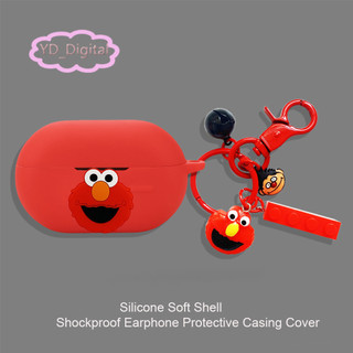 Hộp đựng tai nghe cho SoundPEATS PearlClip Pro / CC Pro Silicone Vỏ mềm Snoopy dễ thương Vỏ bảo vệ tai nghe chống nước Vỏ bảo vệ có mặt dây chuyền