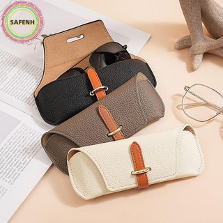 Safenh Unisex Thời Trang Túi Kính Bảo Vệ Bao Da Nam Nữ Di Động Kính Mát Hộp Đọc Sách Kính Mắt Hộp Phụ Kiện VN