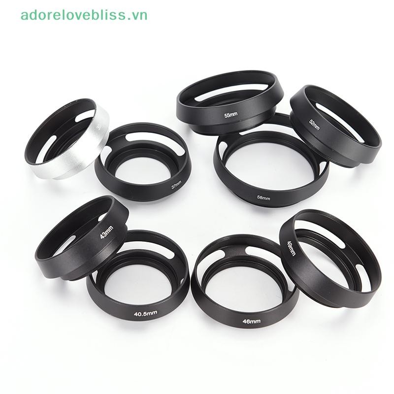 THÊM 37 39 40.5 43 46 49 52 55 58 62 67 mm Nắp đậy ống kính kim loại cho BSS mới