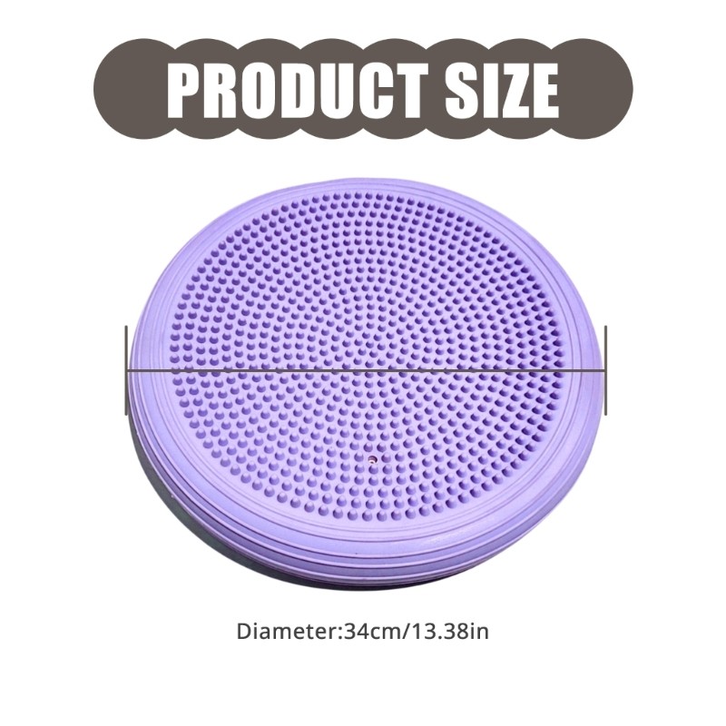 Mon Balance Disc to Core Strength Seat Balance Board Wobble Cushion Wiggle Ghế để cải thiện tư thế ngồi cho Sens