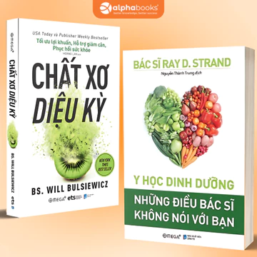 Bộ Sách Y Học Dinh Dưỡng Những Điều Bác Sĩ Không Nói Với Bạn + Chất Xơ Diệu Kỳ (Omega Plus) - Lẻ/Combo