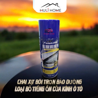 Chai Xịt Dầu Bôi Trơn Cửa Kính Ô Tô, Dung Dịch Bôi Trơn Cửa Kính Bảo Vệ Gioăng Cao Su - DBT01