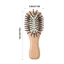 Lược Massage FAVORITEGOODS, Lược Đệm Không Khí Mini Chống Tĩnh Điện, Lược Chải Tóc Bằng Gỗ Di Động Để Massage Da Đầu Kinh Tuyến