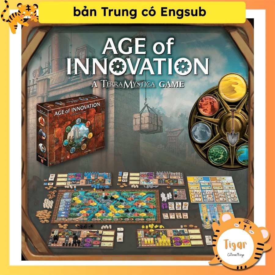 Boardgame Age of Innovation Tigar