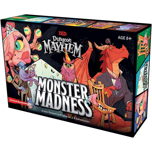 [Luật Việt] Boardgame thẻ bài Dungeon Mayhem Dragons và mở rộng, Monster Madness cardgame Tigar
