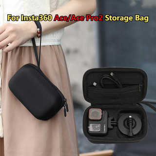 Dành Cho Insta360 Ace / Ace Pro 2 Túi Bảo Quản Hộp Cứng Túi Xách Di Động Chống Bắn Ace Pro Hộp Bảo Quản Phụ Kiện Máy Ảnh