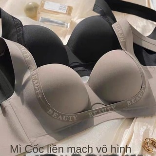 Kéo lên đồ lót cho phụ nữ ngực nhỏ tập hợp lại để khoe kích thước, không có vòng thép và ngực thứ cấp chống chảy xệ. Không có vòng thép, không dấu vết trên áo ngực