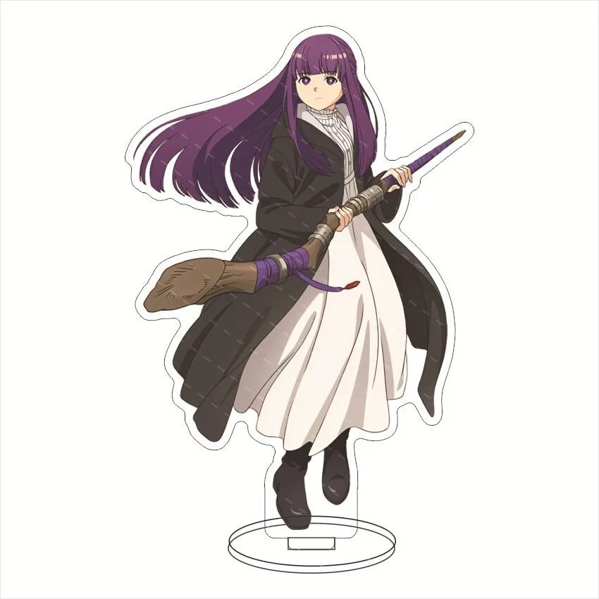 Mô hình Standee Frieren: Beyond Journey's End Pháp s? ti?n táng Himmel Fern c12 Phụ kiện trang trí để bàn góc học tập