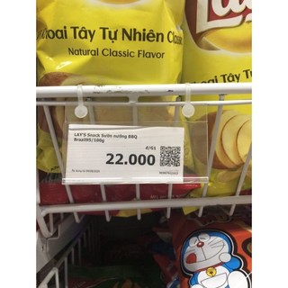 [COMBO] Kẹp tem nhựa ghi giá sản phẩm có khuy bấm chuyên dùng trong shop, siêu thị, cửa hàng.