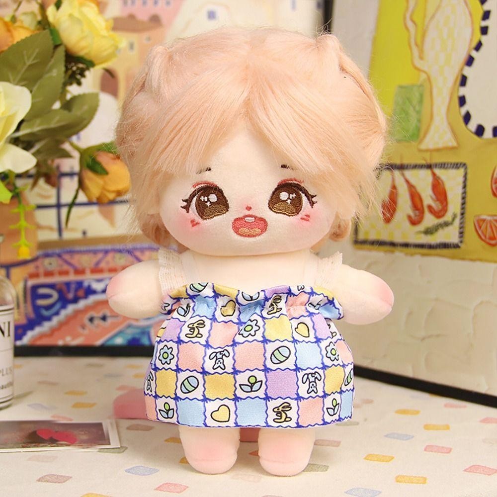 YOLOGO Váy pyjama búp bê 20CM, trang phục thay thế, đầm công chúa mini kèm phụ kiện, quà tặng, đạo cụ chụp ảnh, phụ kiện chơi nhà