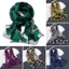 Khăn lụa SNUGHOUSE, Khăn choàng mềm thoáng khí, Khăn choàng Organza mùa hè Nhẹ chống tia cực tím cho nữ