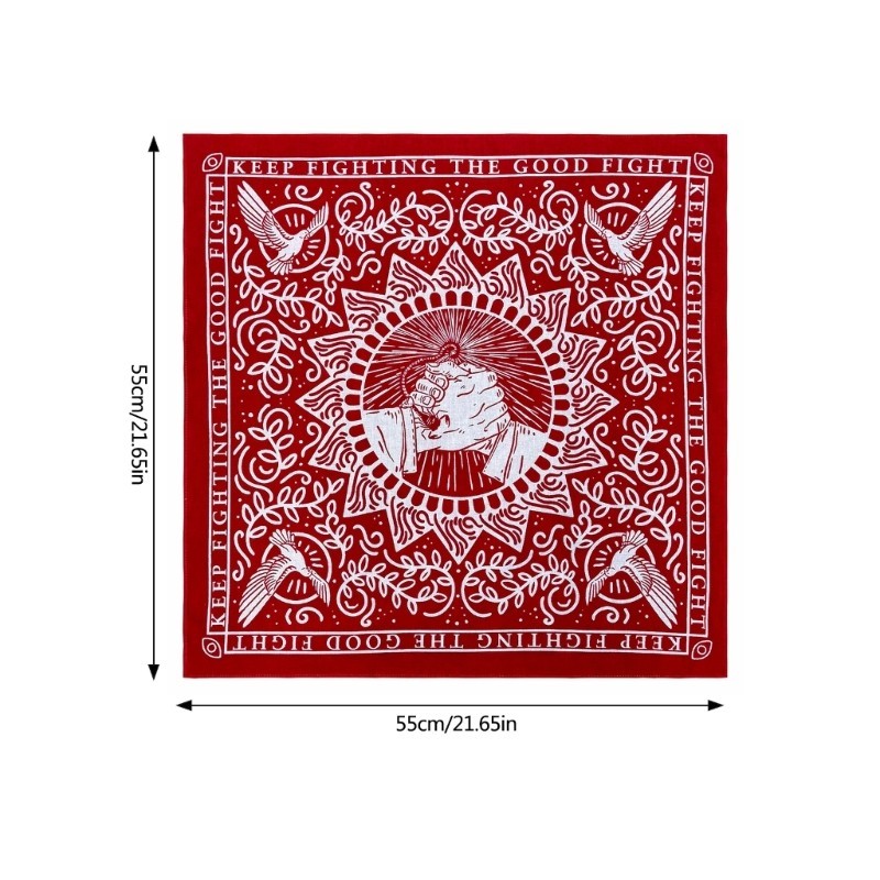 Vic Phong Cách Phương Tây Người Lớn In Bandana Hiphop Kerchiefs Co Giãn Bandana Du Lịch Sân Khấu Biểu Diễn Chụp Ảnh Tóc Kerch