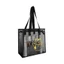 Túi Tote Đi Biển BORAGETE, Túi Rửa Lưới Nylon, Phim Hoạt Hình Hoa Di Động Có Dây Kéo Túi Trong Suốt Người Phụ Nữ