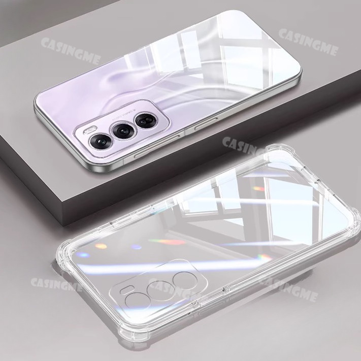 Oppo Reno12 12Pro 5G 2024 Trong Suốt Túi Khí Trong Suốt Cho Oppo Reno 12 Reno12 OppoReno12 Pro 12Pro 5G 4G 2024 Ốp Lưng Silicon Chống Sốc Ốp lưng Mềm