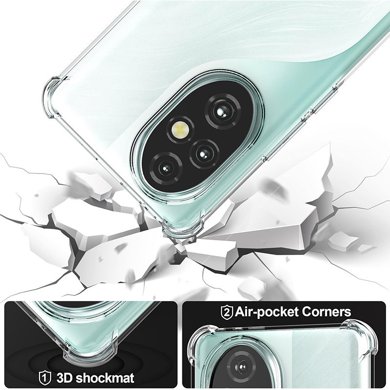 Dành Cho Honor 200 / 200 Pro 5G Mềm Chống Sốc Pha Lê Gel Trong Suốt TPU Chống Sốc