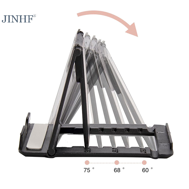 Jinhf Điện Thoại Di Động Lười Giá Đỡ Đa Góc Điều Chỉnh Đa Năng Có Thể Gập Lại Điện Thoại Di Động Máy Tính Bảng Để Bàn HOT