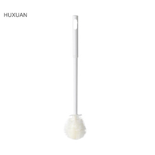 Huxuan Cốc Bàn Chải Làm Sạch Tay Cầm Dài Chai Làm Sạch Silicone Sữa Chai Rượu Thủy Tinh Ly Bụi Hộ Gia Đình Cốc Cà Phê TeaPot Bàn Chải RFT