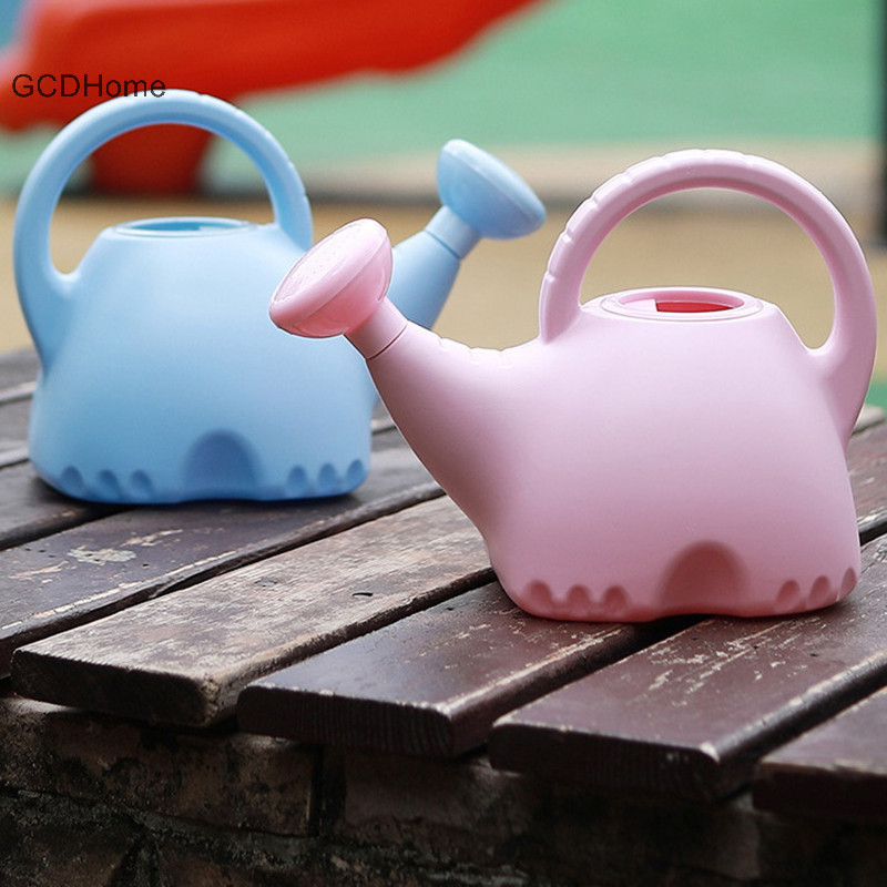Gcdhome 1.5L Elephant Watering Can Trẻ Em Tay Tưới Nước Động Vật Tưới Cây Có Thể HOT