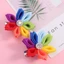 DELMER Rainbow Kẹp Tóc, Đàn Hồi Jumbo Lớn Cầu Vồng Tóc Nơ Dây Buộc, Sinh Nhật Không Hại Độc Đáo Ngày Niềm Tự Hào Ruy Băng Tóc Đảng