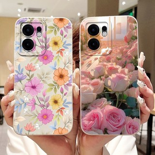 Dành Cho OPPO Reno13 F 4G 5G CPH2699 CPH2701 Vỏ Bướm Hướng Dương Hoa Tulip Đẹp Reno 13F 13FS Vỏ Điện Thoại Thạch Silicon Mềm