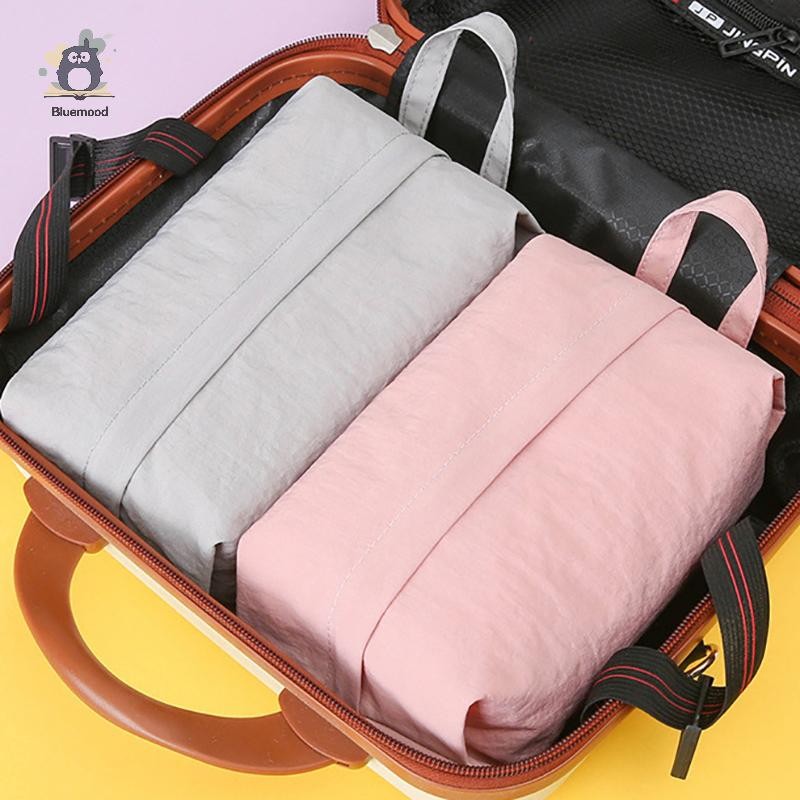 [Bluemood] Bộ túi đựng đồ du lịch cho đồ lót sắp xếp gọn gàng Tủ quần áo Vali Túi đựng tất Túi đựng đồ đựng giày Đóng gói túi khối mới