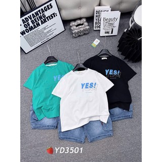 28-48kg Bộ bé trai size đại yes quần bò đùi YD