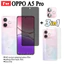 Dành cho OPPO A5 Pro Kính cường lực chống ánh sáng xanh Kính cường lực chống gián điệp OPPO A3X A3 Pro Bảo vệ màn hình + Phim ống kính máy ảnh + Phim mặt sau