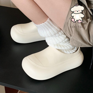 Xixitiao Dép Nữ Tăng Chiều Cao Kiểu Dáng Mới Đế Mềm Kiểu Dáng Thường Ngày