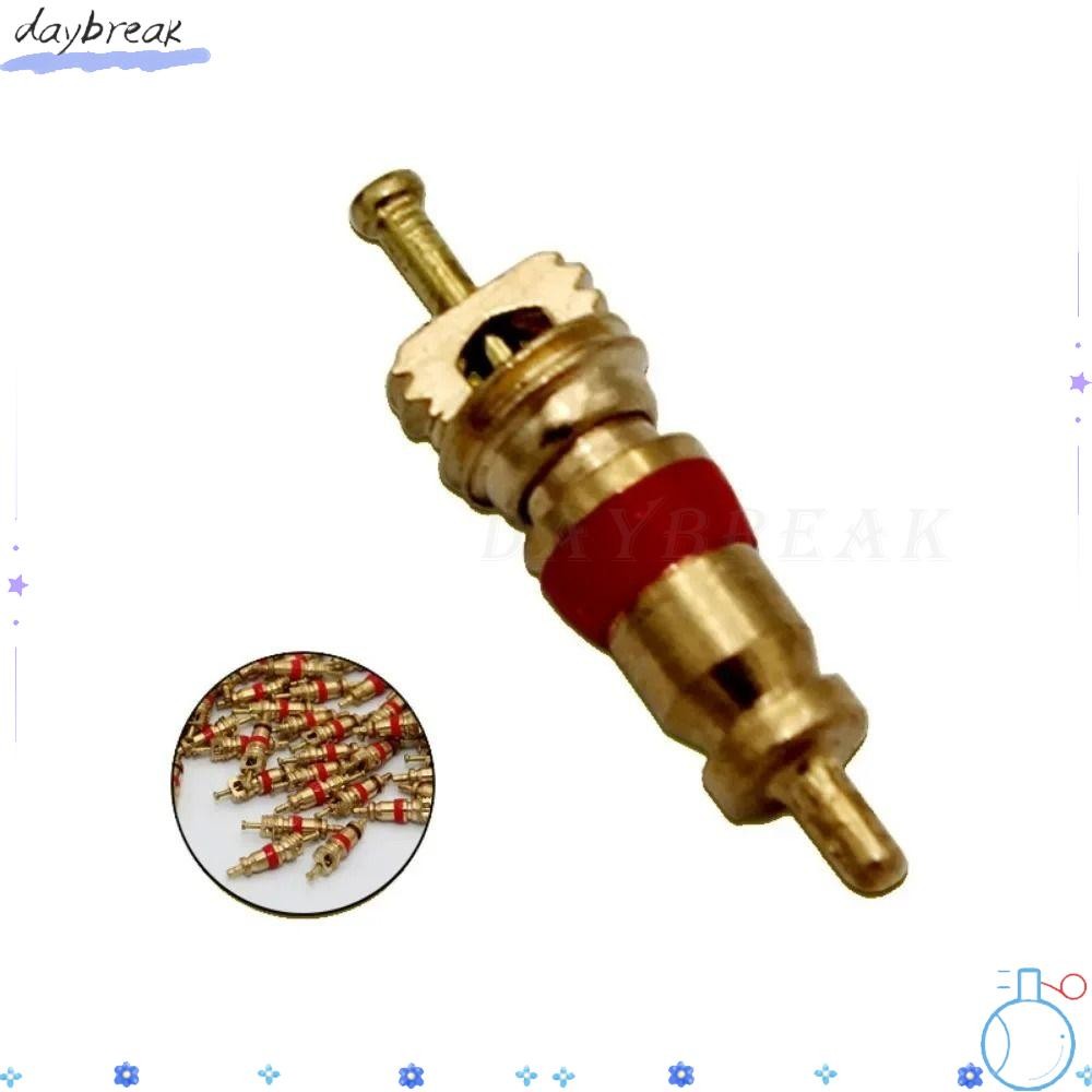Daybreak 100 Chiếc Van Xả Lốp, Đồng Lốp Van Core Công Cụ Sửa Chữa, Thay Đổi Đa Năng Xe Tải Xe Đạp Xe Máy Van Vòi Phun
