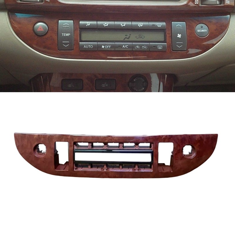 Bảng điều khiển trung tâm ô tô Khung nút điều chỉnh A / C cho phiên bản Mỹ 2002-2006