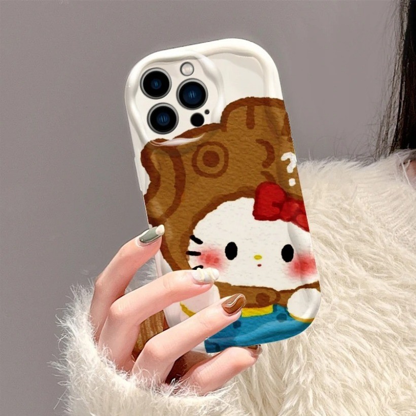 Ốp Điện Thoại Họa Tiết Cat Gấu Dễ Thương Tương Thích Cho OPPO A3X A3 Pro A40 A3S A5 AX5 A5S AX5S A7 AX7 A12e A12 A15 A15S A16 A16S A54S A8 A31 A5 A9 2020 F9 Pro Ốp Mềm
