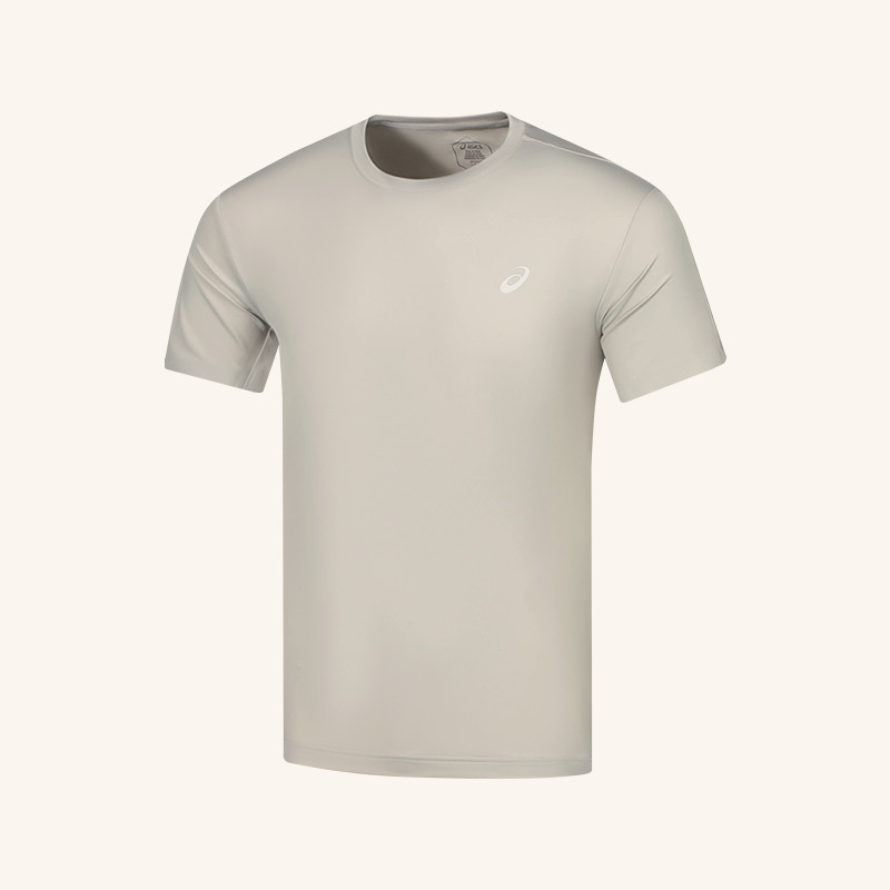 Asic Mùa Hè Mới Áo Thun Thể Thao Nam Nữ Cổ Tròn Tay Ngắn Cotton Cao Cấp