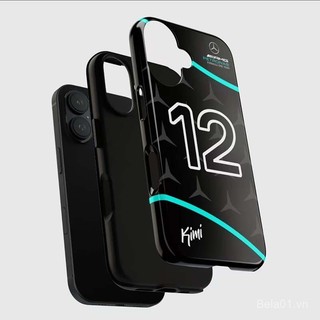 Ốp điện thoại dùng cho iPhone 2025-KIMI ANTONELLI MERCEDES Ốp điện thoại iPhone16promax hai trong một dùng cho iPhone 2025-KIMI ANTONELLI MERCEDES Ốp 13/1211 bảo vệ đội xe mẫu nổ iPhone15 phelin 14 LUAA