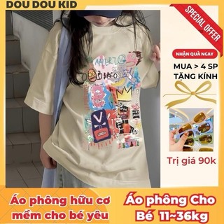 AP39 Áo Phông Cho Bé 11-36kg,SẮC MÀU Chất Cotton Mềm Đẹp Cao Cấp