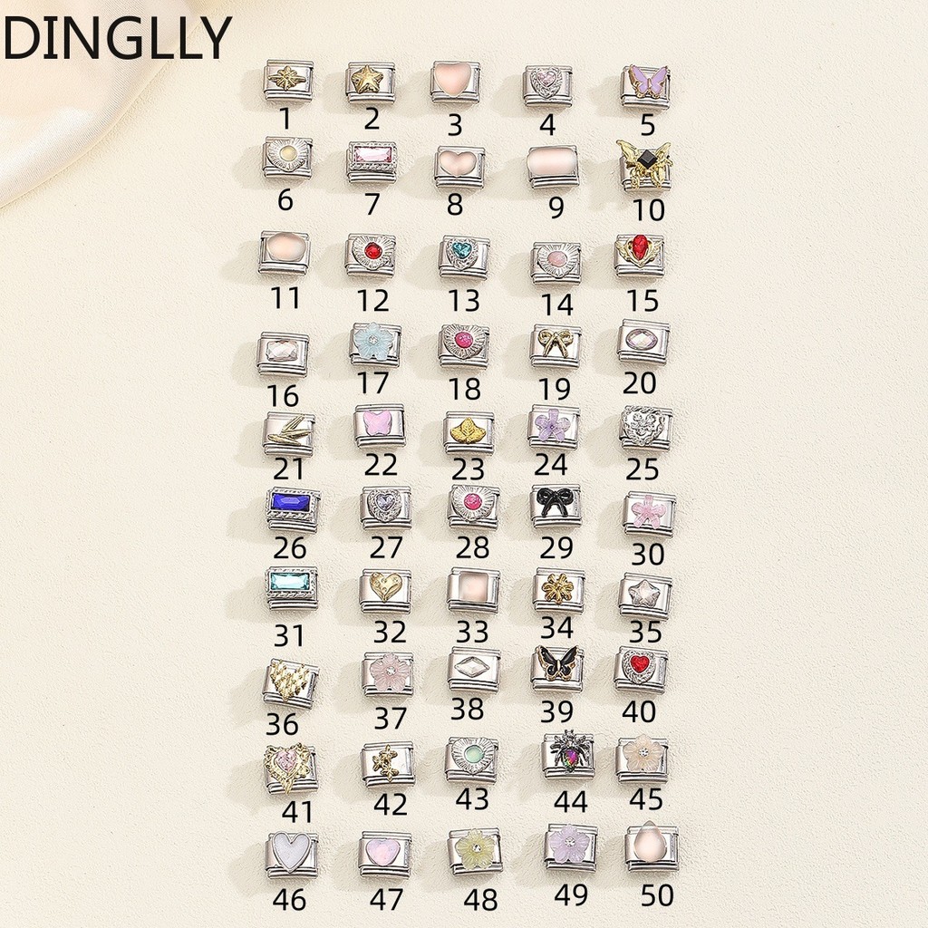 Tình Yêu Nhện Zircon Nơ Series Ý Vòng Tay Lắp Ráp Vòng Tay Đàn Hồi DIY Phụ Kiện Trang Sức