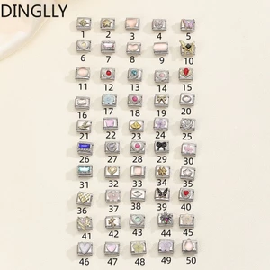 Tình Yêu Nhện Zircon Nơ Series Ý Vòng Tay Lắp Ráp Vòng Tay Đàn Hồi DIY Phụ Kiện Trang Sức