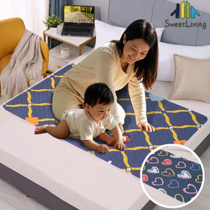 100x150cm Tấm Lót Chống Thấm 4 Lớp Cho Em Bé Và Người Già，Không thấm nước, không trơn trượt,Sử Dụng Được Bốn Mùa