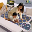 100x150cm Tấm Lót Chống Thấm 4 Lớp Cho Em Bé Và Người Già，Không thấm nước, không trơn trượt,Sử Dụng Được Bốn Mùa