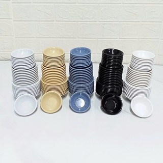 Set 30 Chén đựng nước chấm, chén muối tiêu 3 size nhựa melamine cao cấp