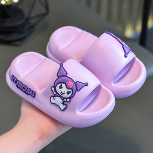 Dép Hoạt Hình Mùa Hè Sanrio Thời Trang 2024 Cho Bé Gái - Đế Mềm, Chống Trơn Trượt Cho Bé Gái, Lý Tưởng Cho Thời Gian Chơi Trong Nhà & Ngoài Trời