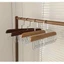 MÓC GỖ TREO ĐỒ LÓT QUẦN ÁO TẤT VỚ CÀ VẠT - Móc Quần Áo 2 Dây Thông Minh, Inox Không Gỉ Sang Trọng