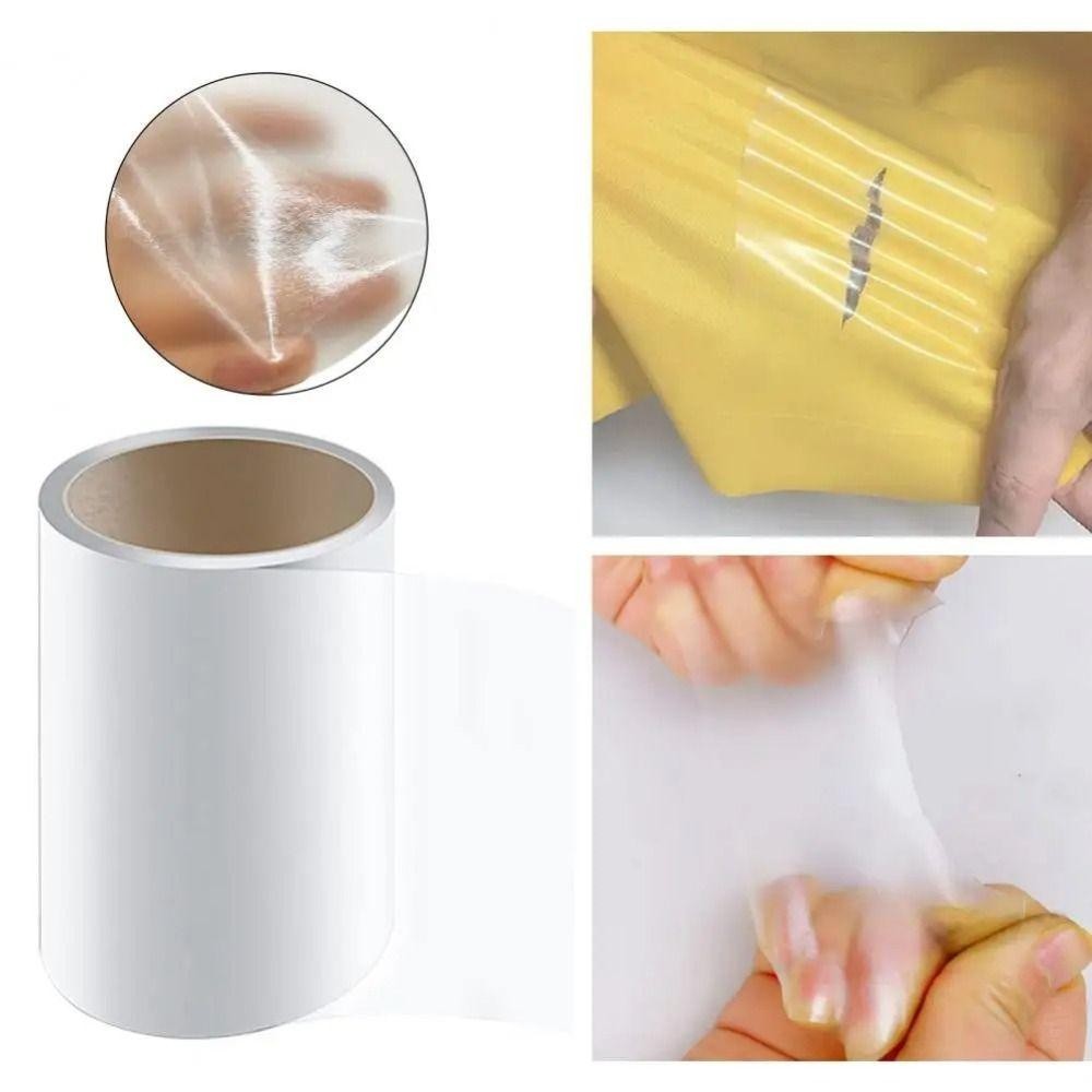 VVDZA 1 Cuộn Vòng Bơi Sửa Chữa Miếng Dán, Sửa Chữa TPU Đồ Chơi Bơm Hơi Băng TPU, Bể Bơi Bộ Phao Lều Sửa Chữa Miếng Dán