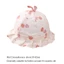 JKDESIGN Mũ ngư dân trẻ sơ sinh, Mũ xô Cotton mềm chống tia cực tím cho bé, Tấm che nắng thoáng khí mỏng thời trang Mũ trẻ mới biết đi