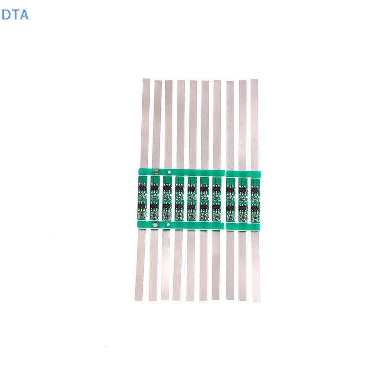 Dta 10 Cái 2A BMS PCM Bảng Bảo Vệ Cho 3.7V 18650 Li-ion Lithium Có Hàn Trên Chức Năng Bảo Vệ Dòng Điện PO