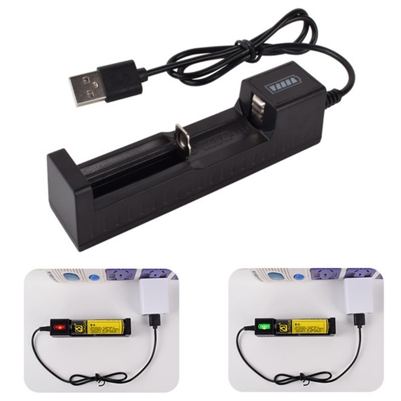 USB Universal  Charging Adapter for 4.2V 18650 18490 Li-ion Batteries